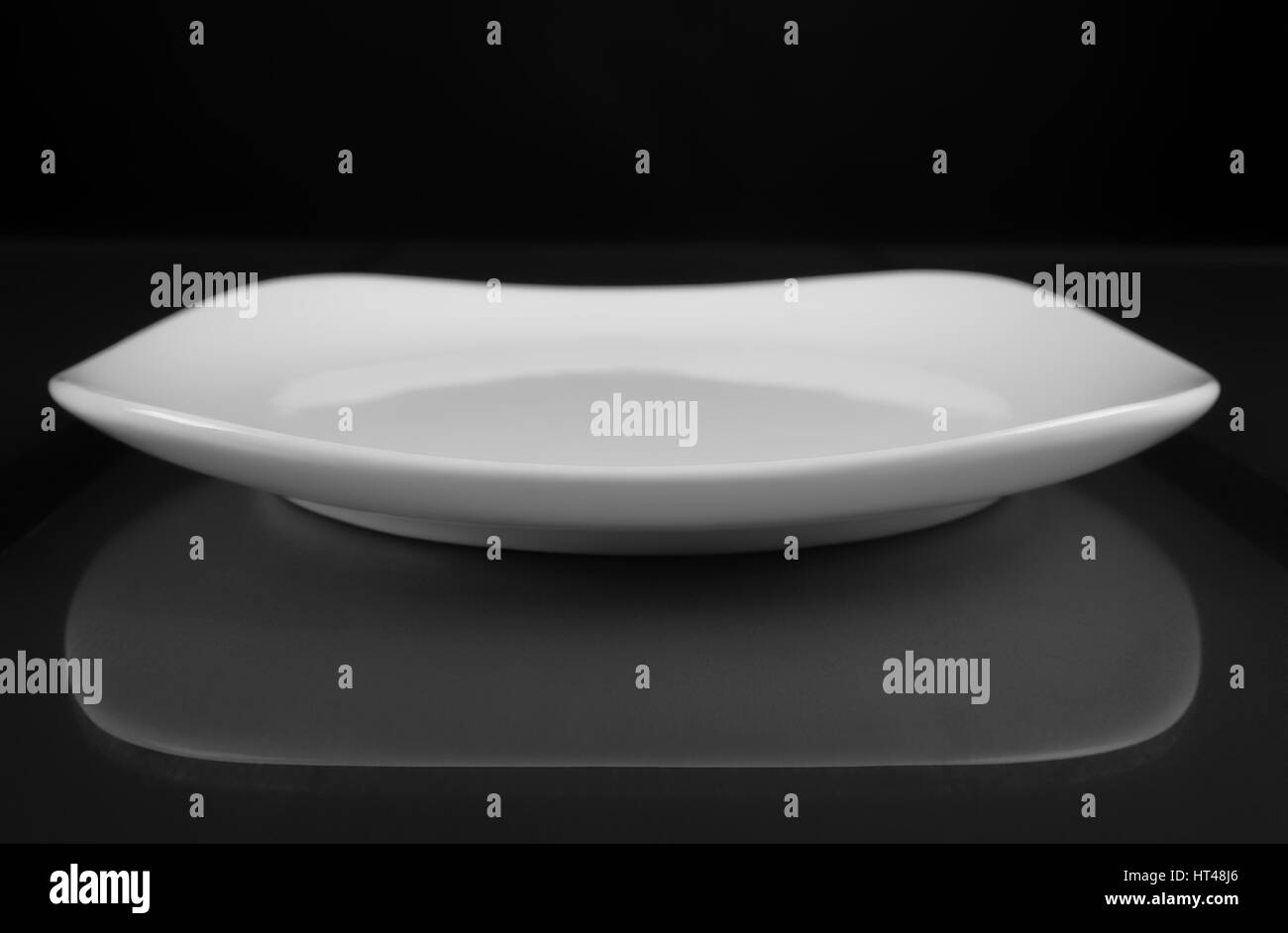 Square shallow bowl serving dish Stock Photo Alamy