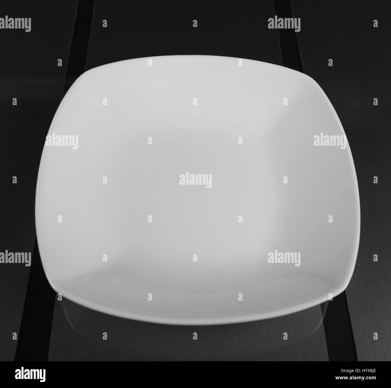 Detail of square shallow bowl serving dish Stock Photo Alamy