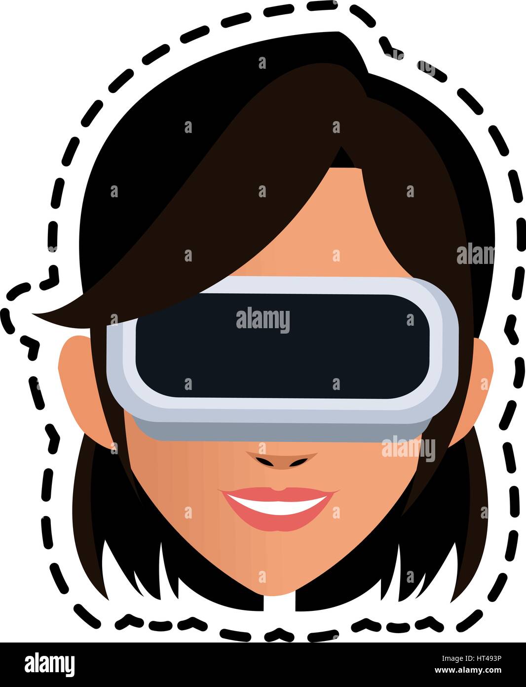 virtual reality icon image Stock Vector Image & Art - Alamy