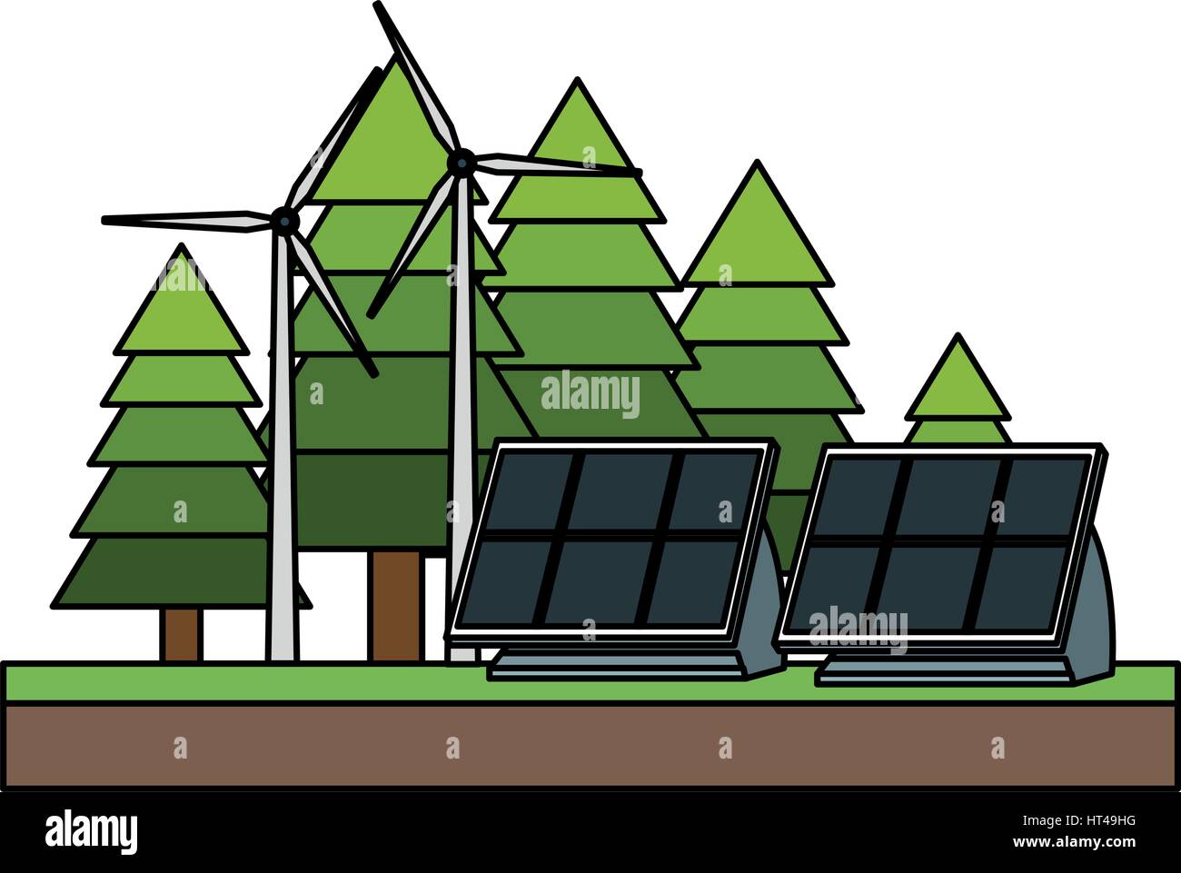 solar panel icon image Stock Vector Image & Art - Alamy