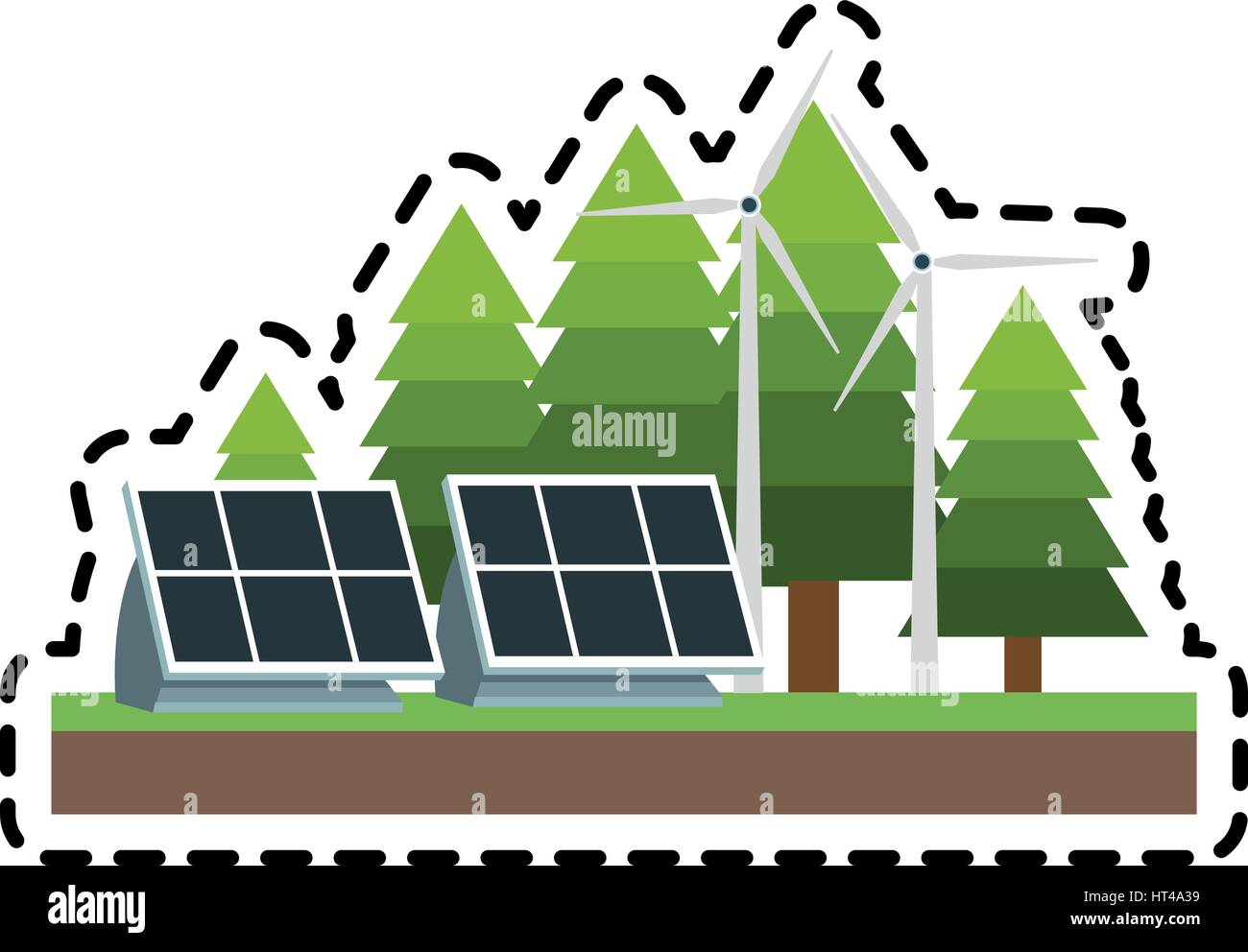 solar panel icon image Stock Vector Image & Art - Alamy