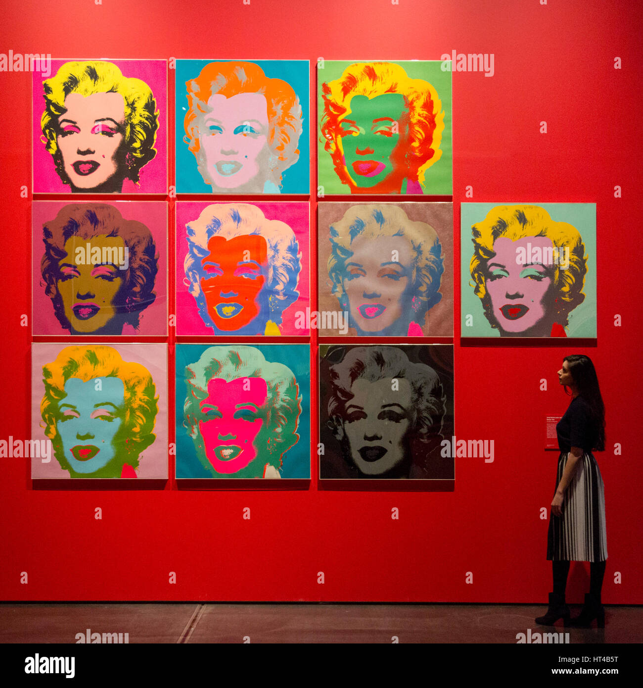 Marilyn monroe andy warhol hi-res stock photography and images - Alamy