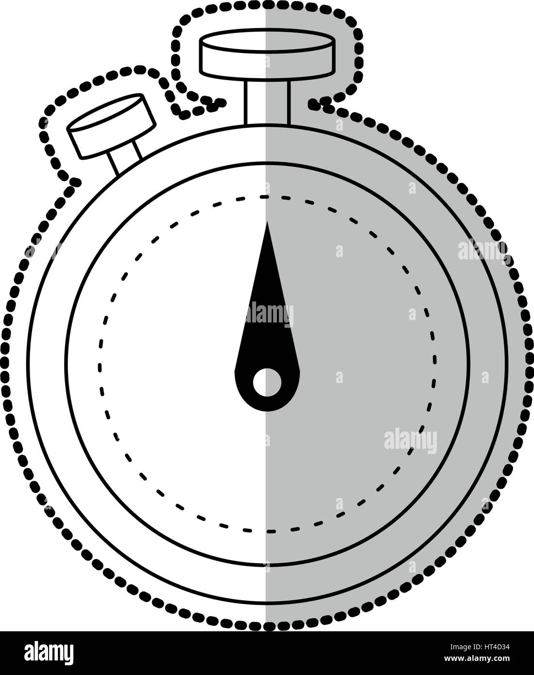 analog chronometer icon image Stock Vector Image & Art - Alamy