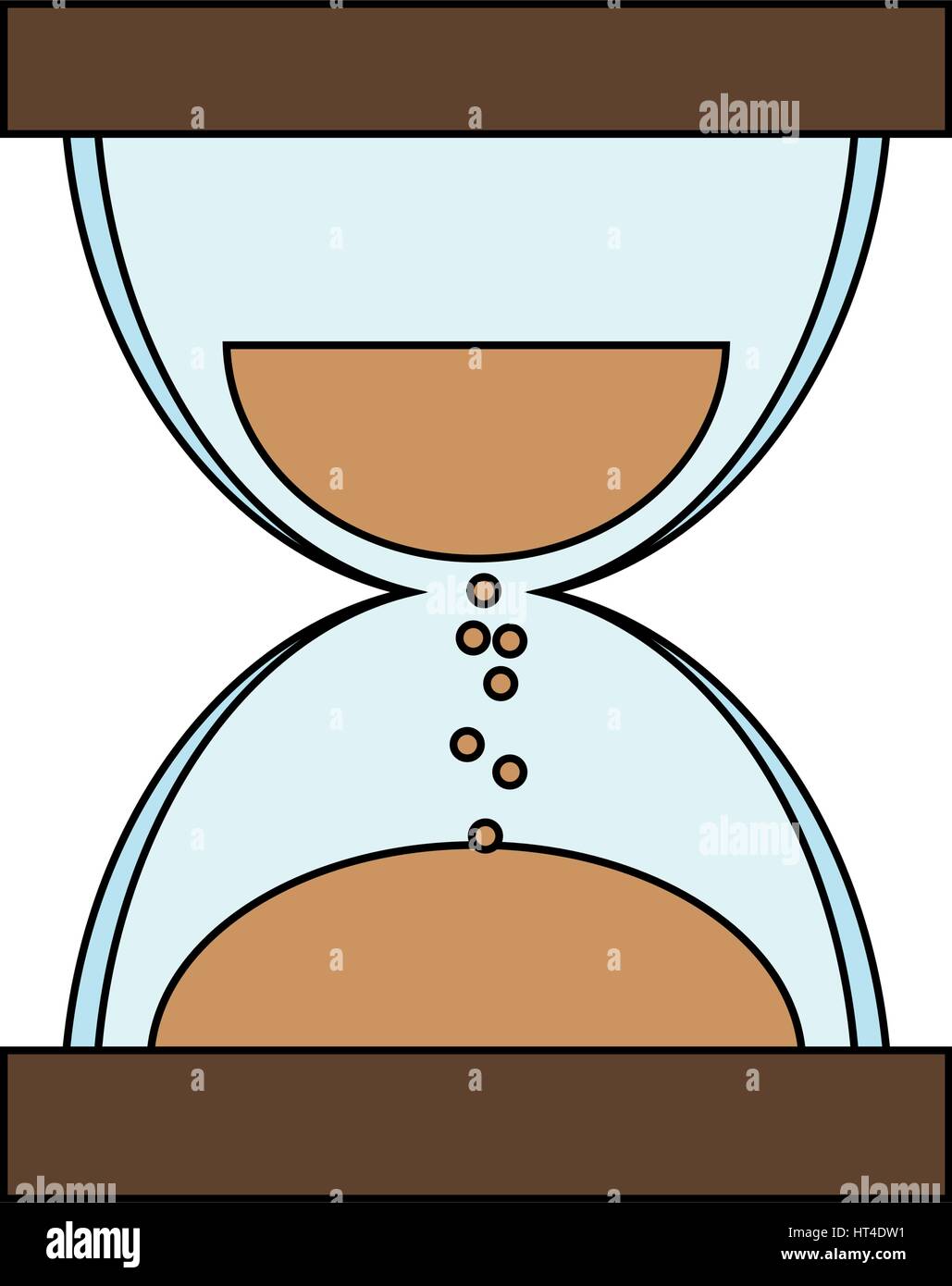 hourglass or sandglass icon image Stock Vector Image & Art - Alamy