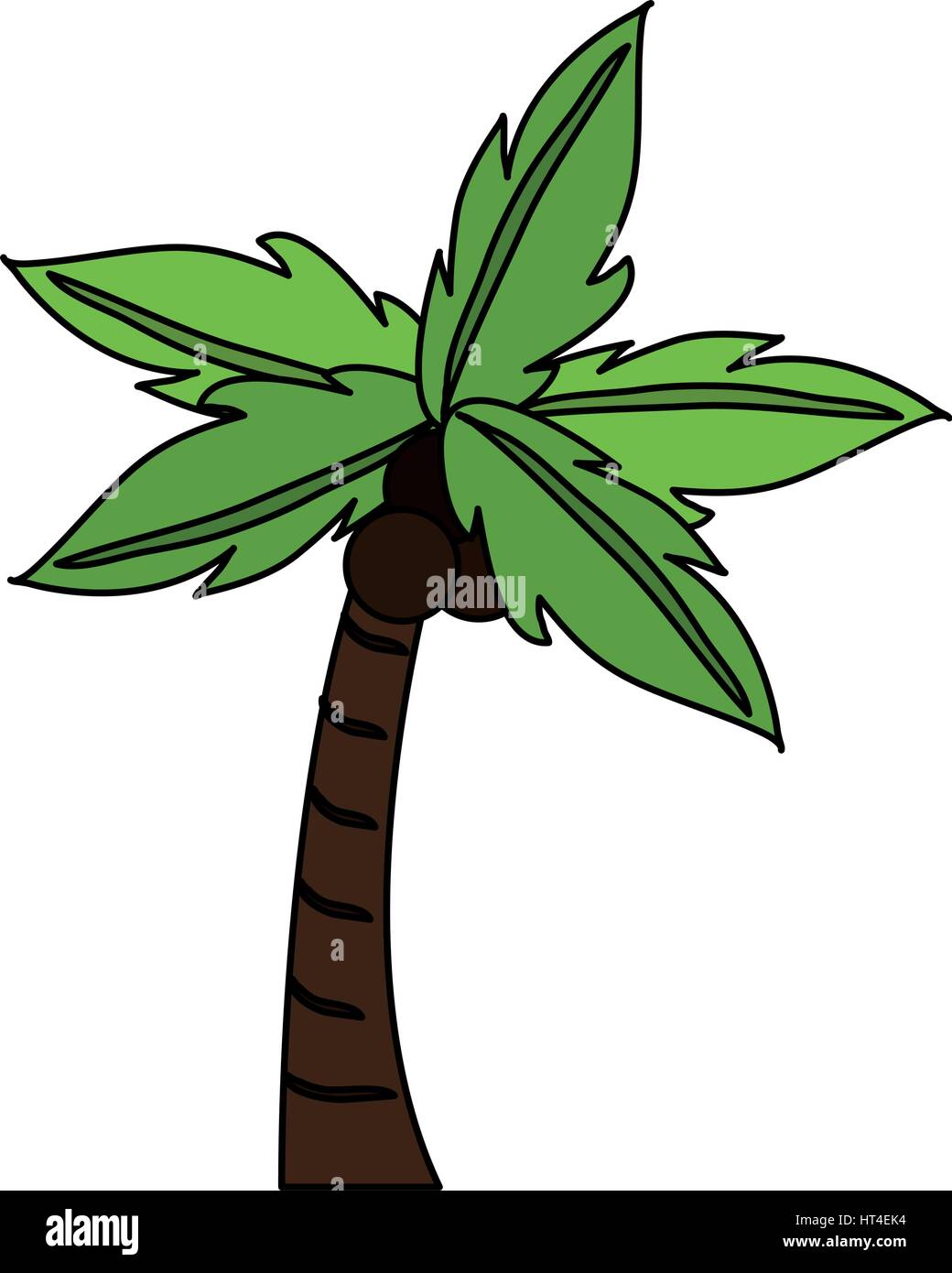 palm tree icon image Stock Vector Image & Art - Alamy