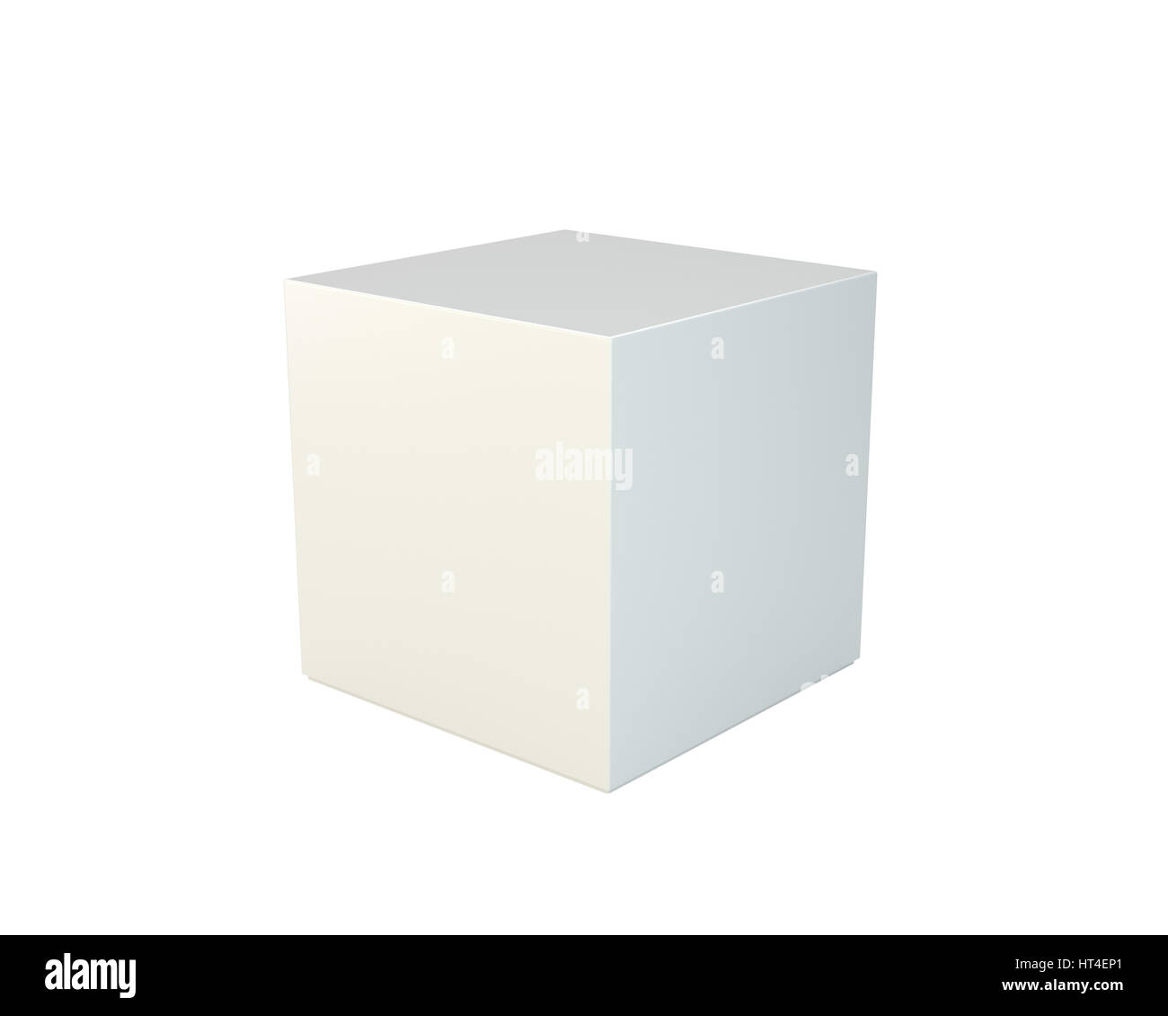 Cardboard box isolated on white background. 3d rendering Stock Photo ...
