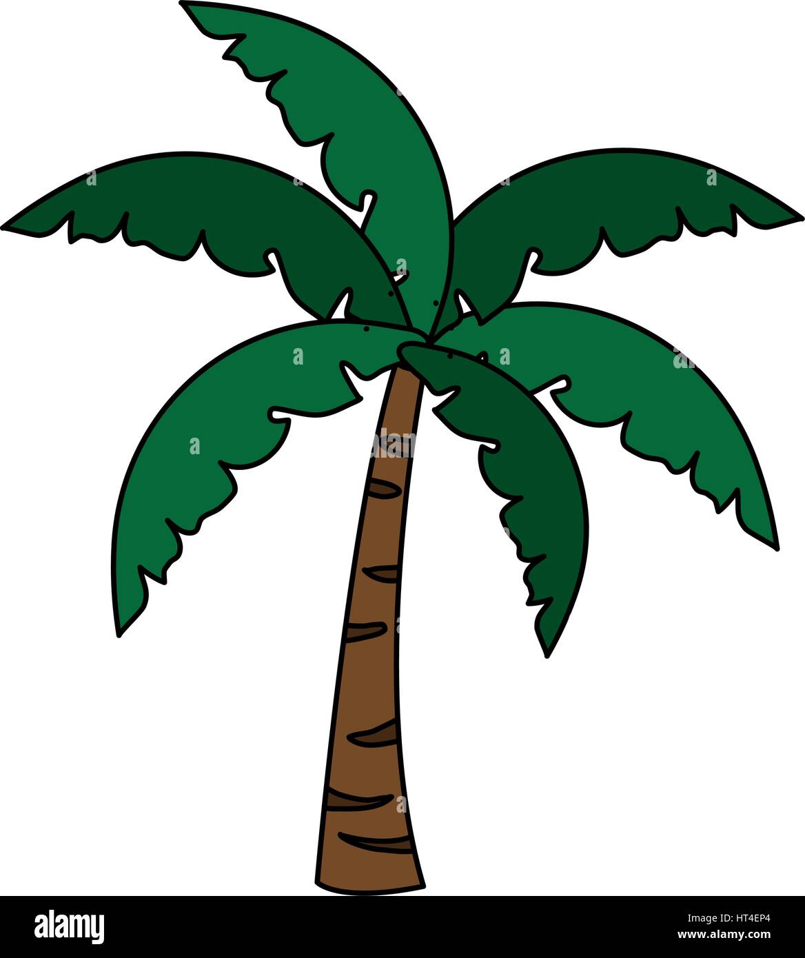 palm tree icon image Stock Vector Image & Art - Alamy