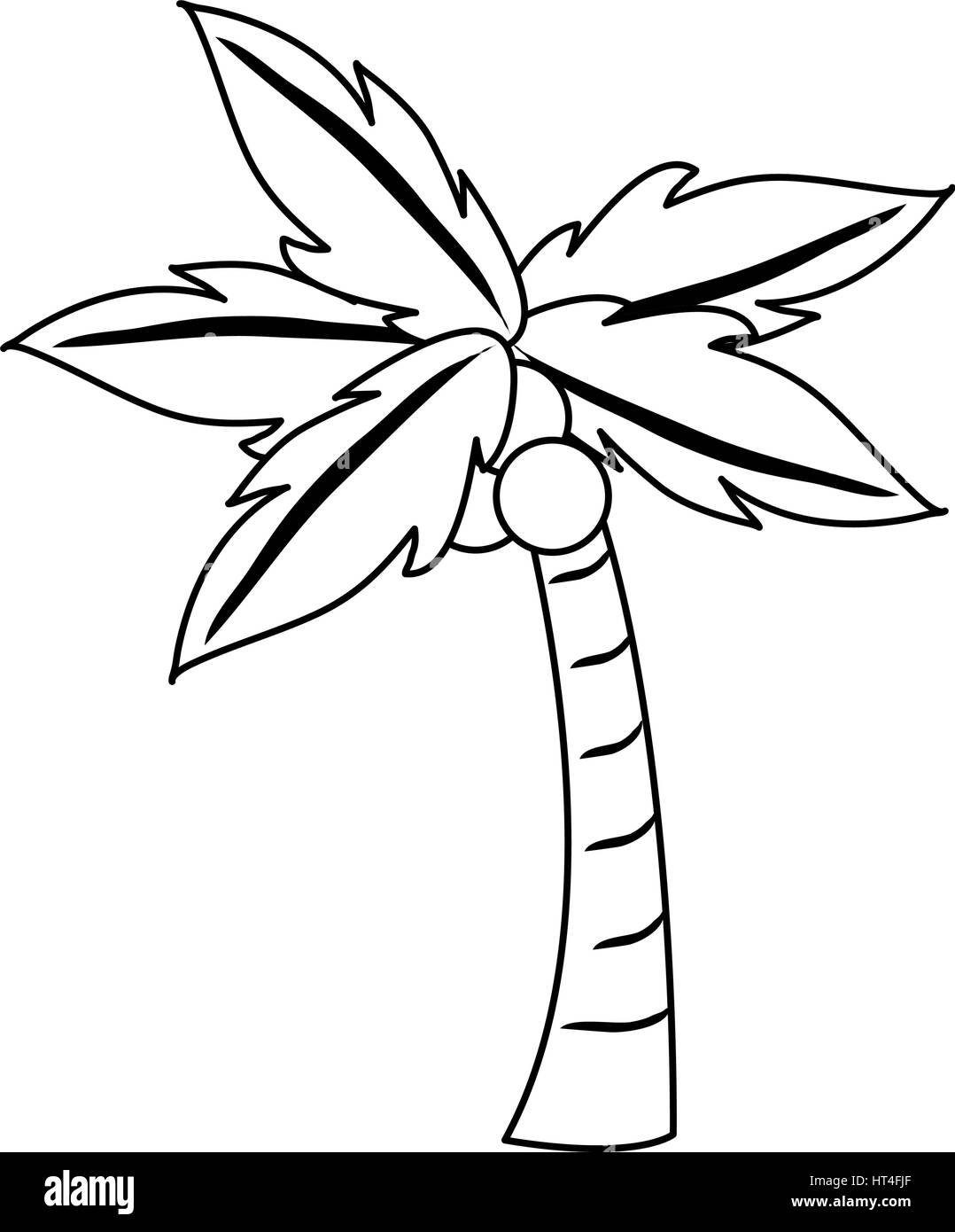 palm tree icon image Stock Vector Image & Art - Alamy