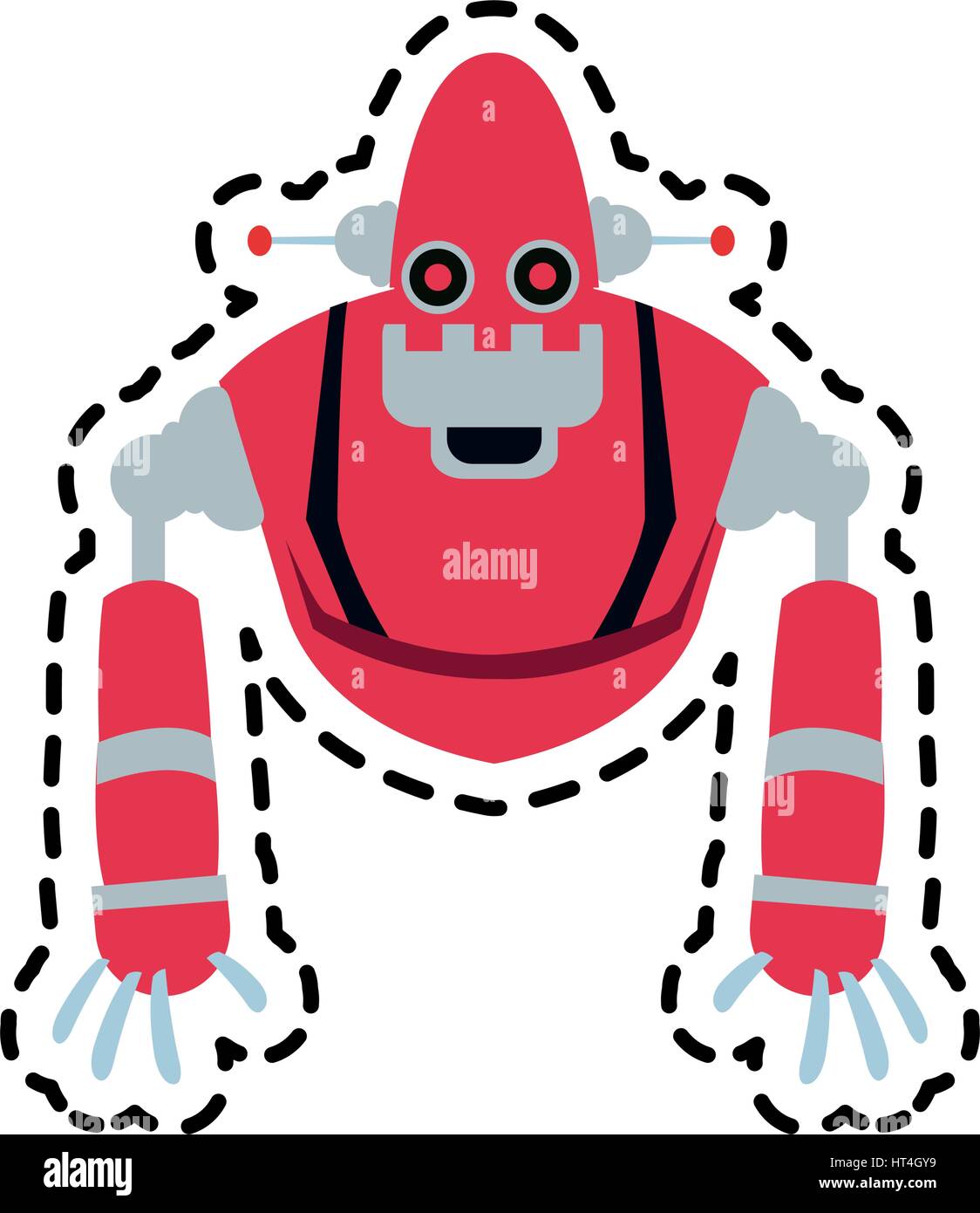 robot technology icon image Stock Vector Image & Art - Alamy