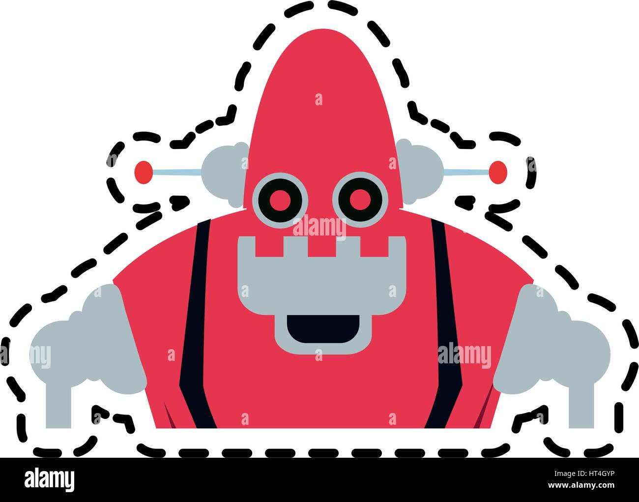 robot technology icon image Stock Vector Image & Art - Alamy