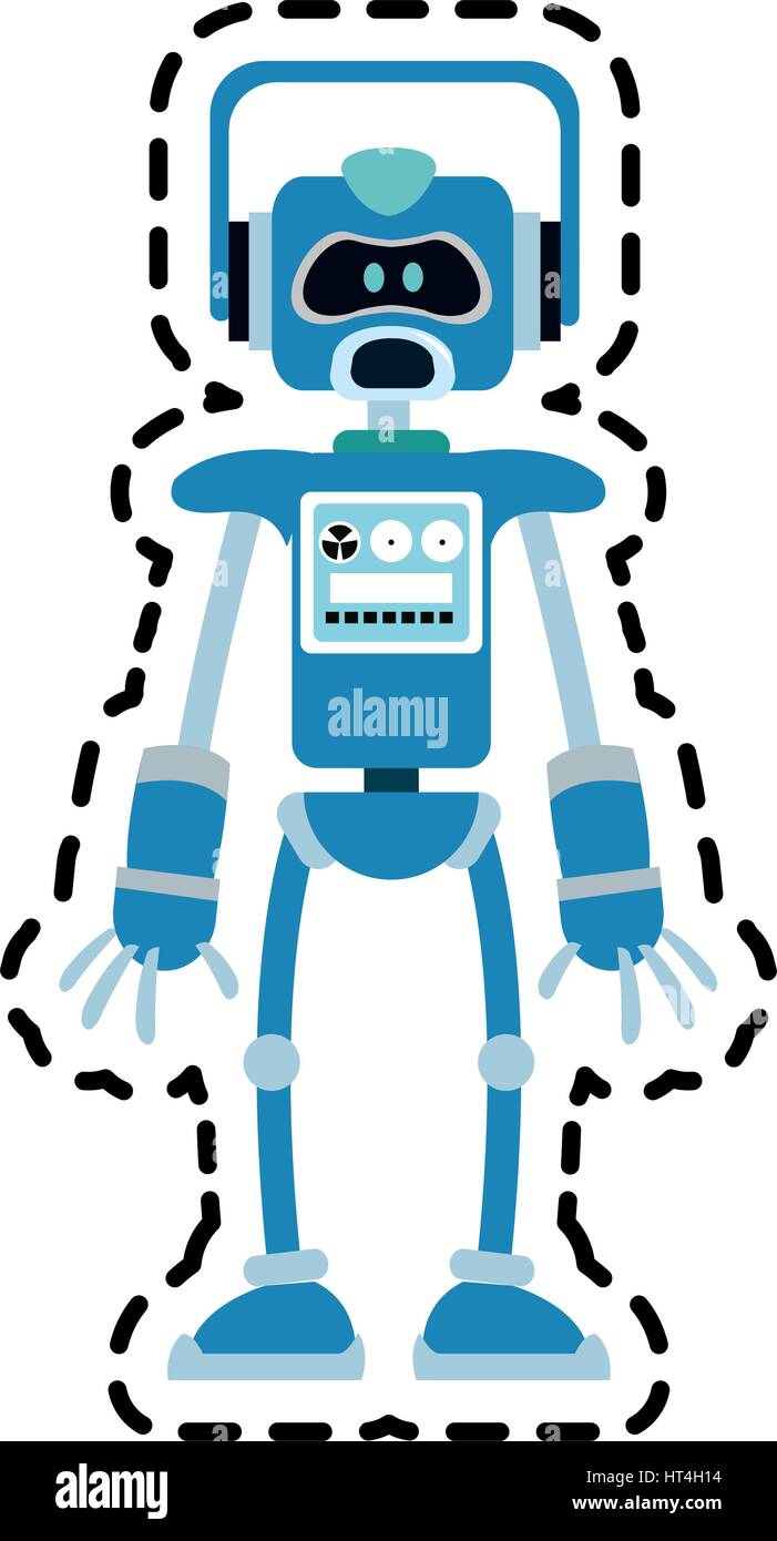 robot technology icon image Stock Vector Image & Art - Alamy