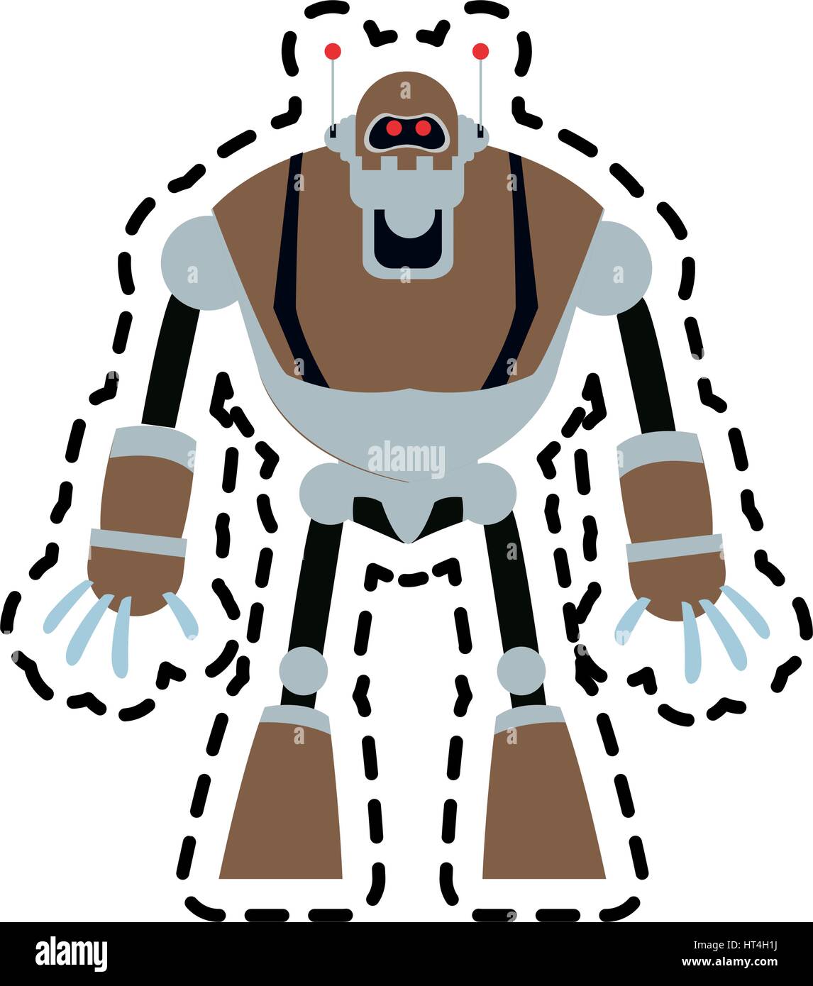 robot technology icon image Stock Vector Image & Art - Alamy