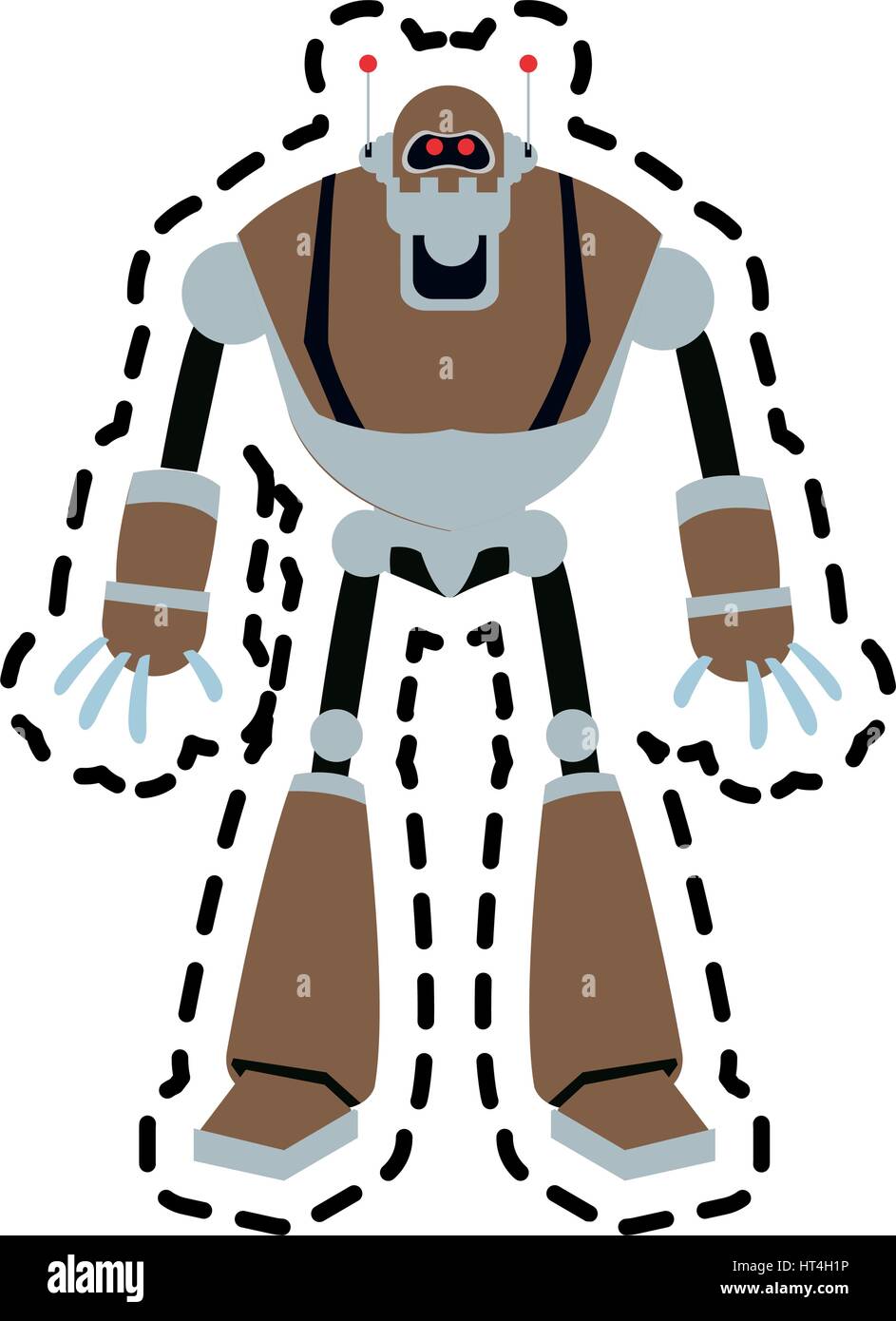 robot technology icon image Stock Vector Image & Art - Alamy