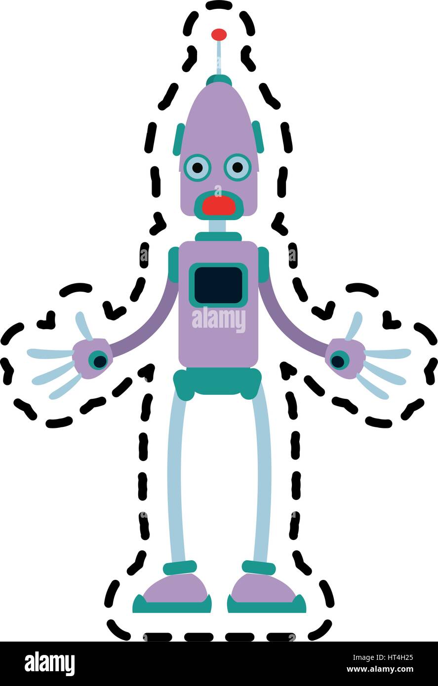 robot technology icon image Stock Vector Image & Art - Alamy