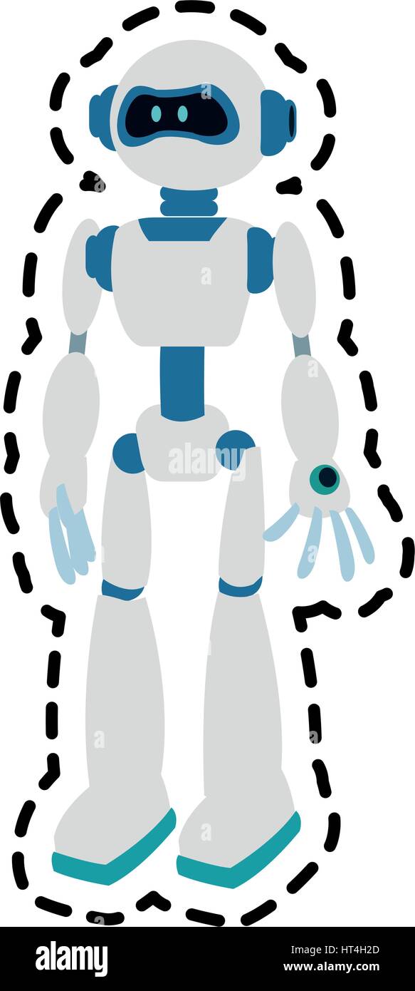 robot technology icon image Stock Vector Image & Art - Alamy
