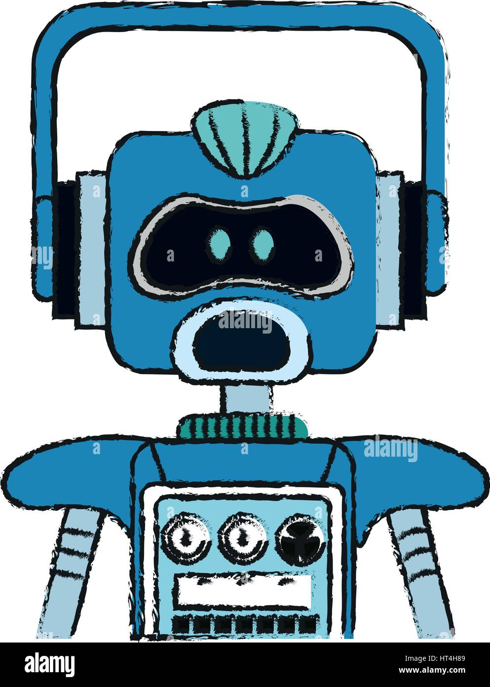 robot technology icon image Stock Vector Image & Art - Alamy