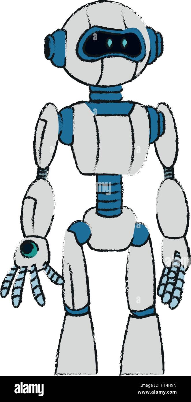 robot technology icon image Stock Vector Image & Art - Alamy