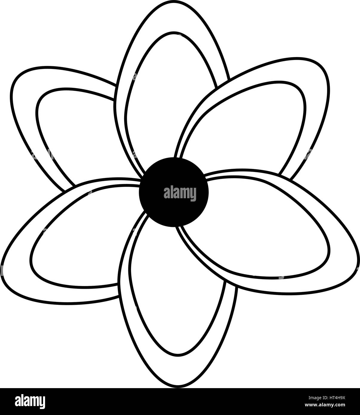 single flower icon image Stock Vector Image & Art - Alamy