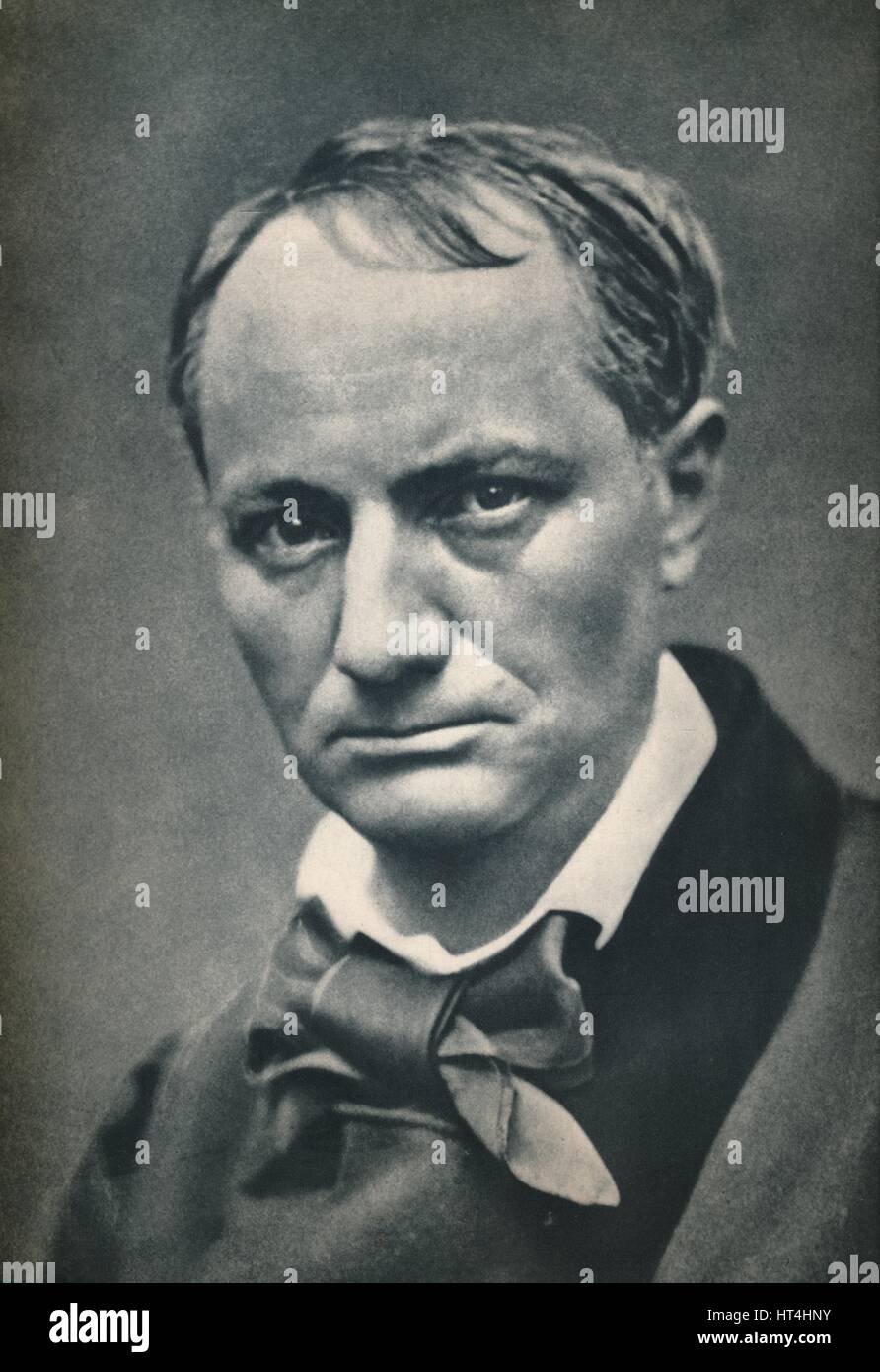 'Charles Baudelaire', 1863, (1939). Artist: Etienne Carjat. Stock Photo