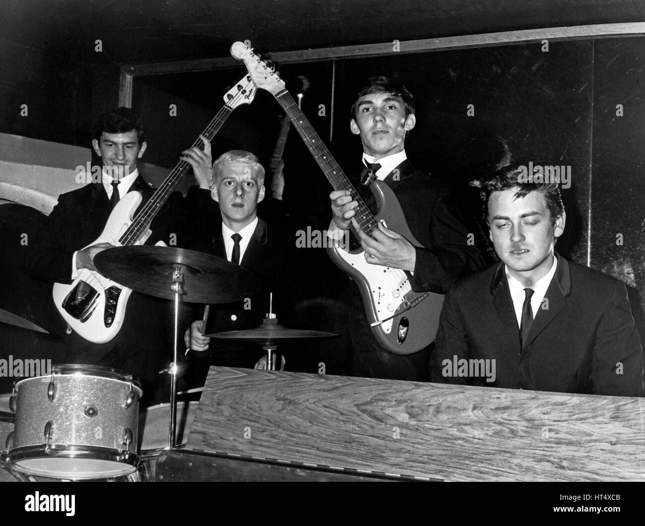 Band "Jimmy & The Rackets" um Jimmy Deutschland 1960er Jahre