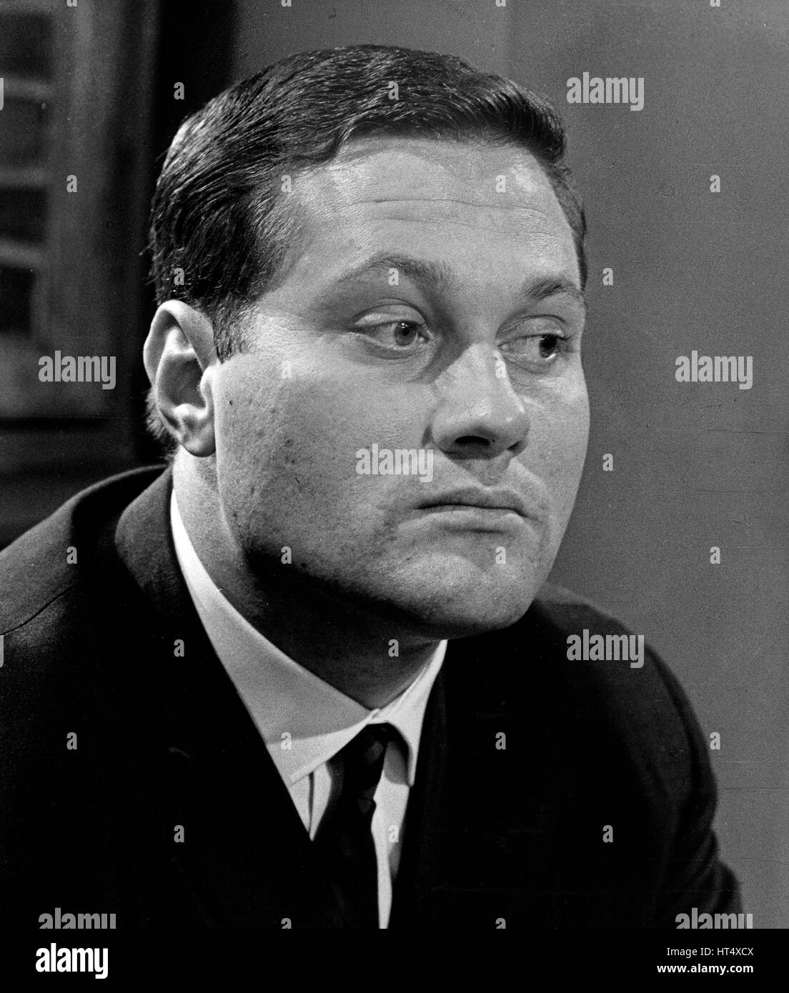 Deutscher Journalist Giselher Schaar, Deutschland 1960er Jahre Stock