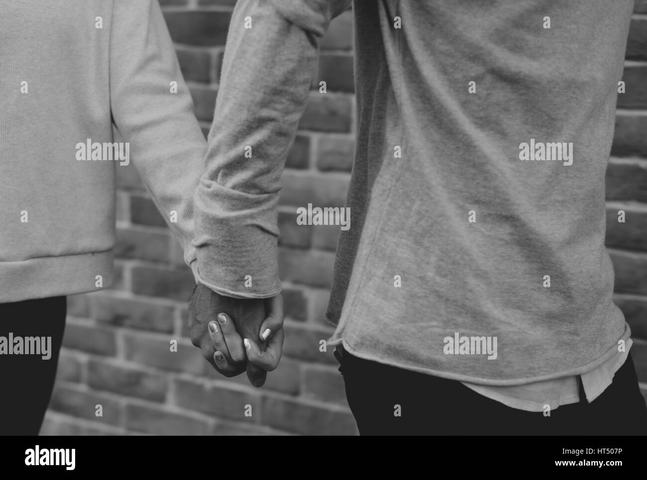 Boyfriend dating Black and White Stock Photos & Images - Alamy