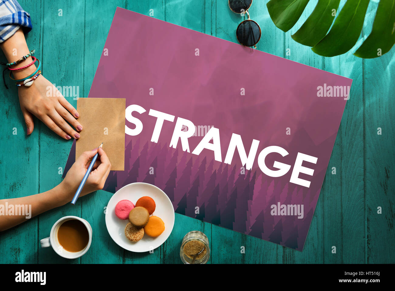 Quite Strange Curious Mystery Bizarre Strange Concept Stock Photo - Alamy