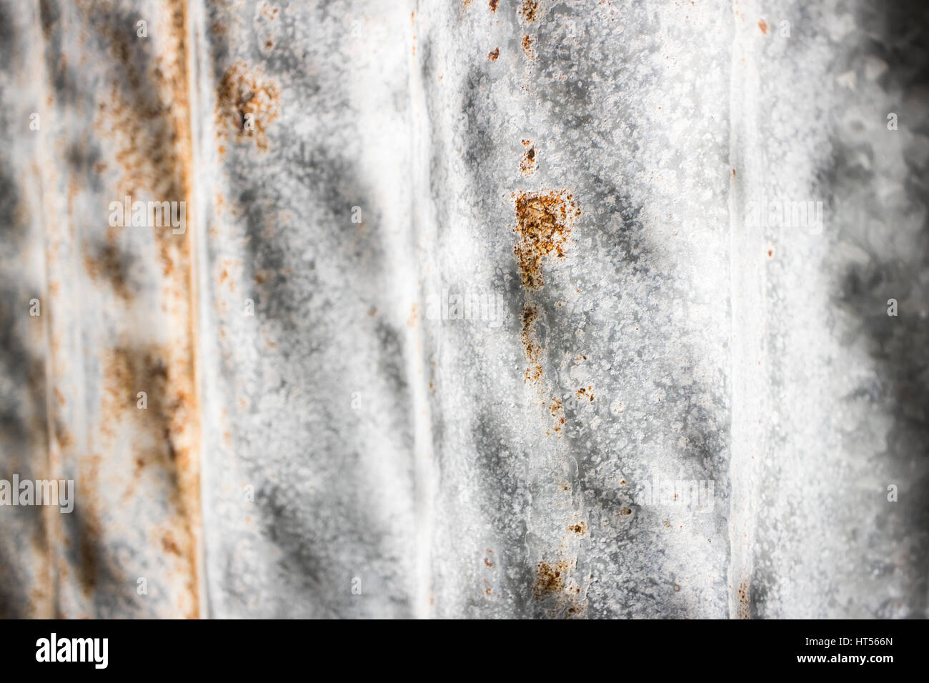 Rusty metal roof and shadow background and texture.on blurry focus ...