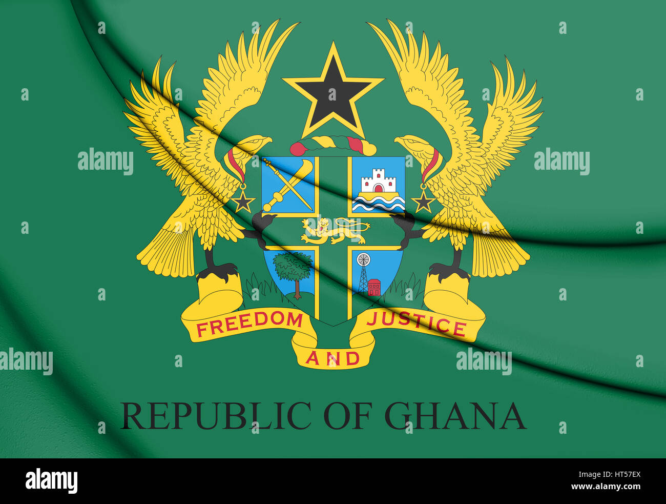 Ghana coat of arms hires stock photography and images Alamy
