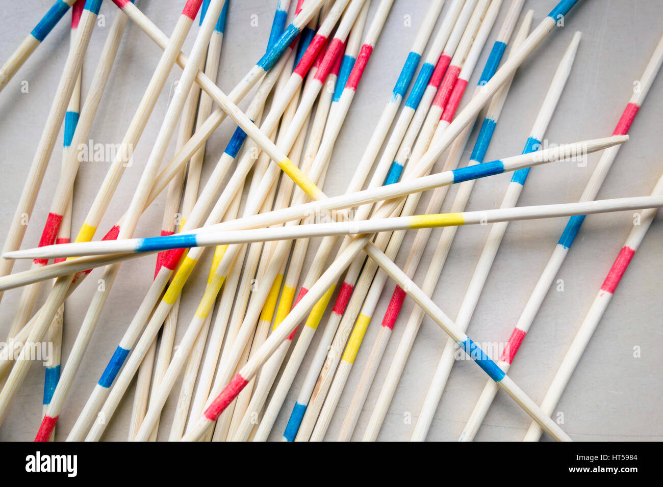The Game Of Shangai Or Mikado Colored Plastic Sticks Stock Photo - Download  Image Now - iStock