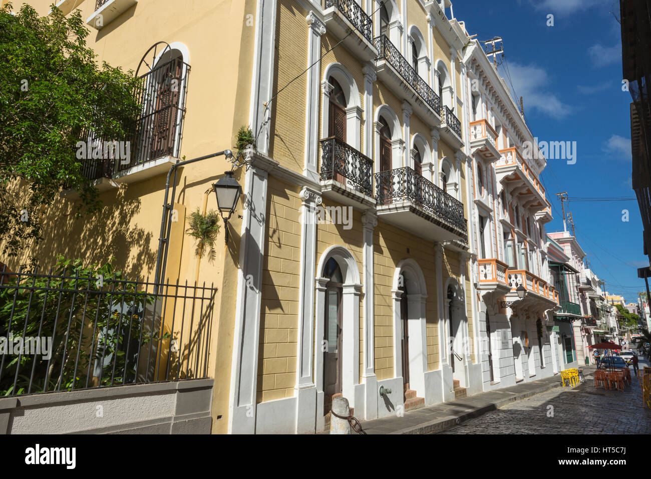 CALLE DEL CRISTO OLD TOWN SAN JUAN PUERTO RICO Stock Photo - Alamy