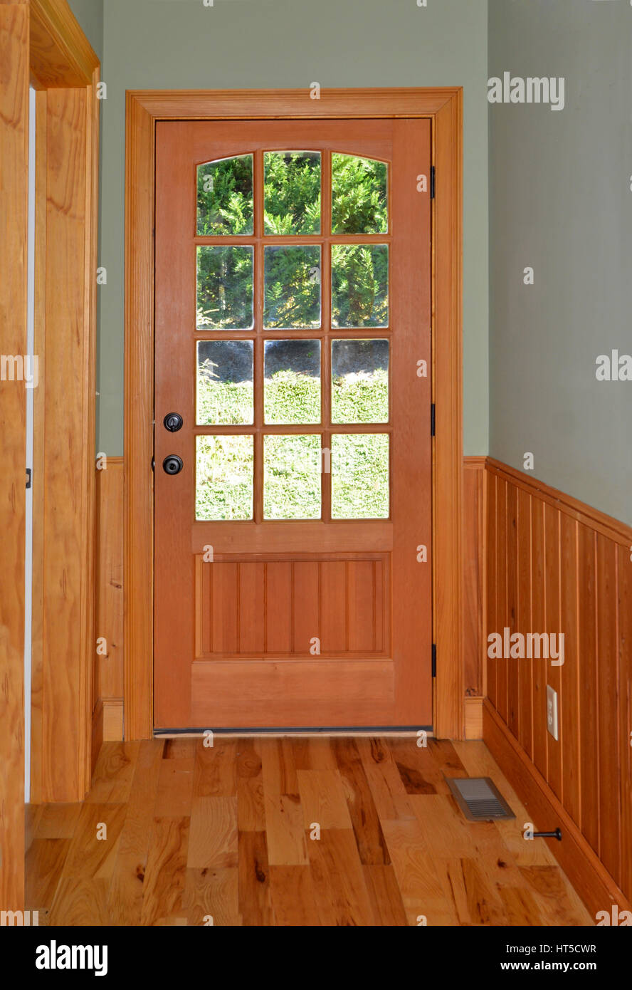 Doorway At The End Of A Hall In A House Stock Photo 135344211 Alamy