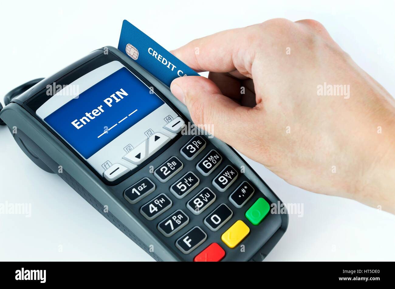 redden Huis Benadering Credit card pin hi-res stock photography and images - Alamy