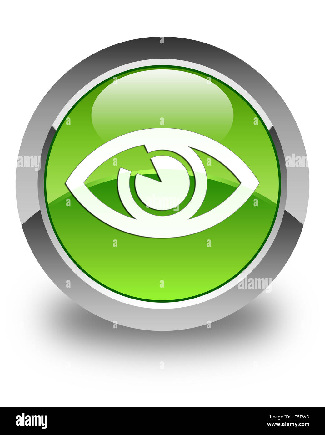 Eye icon isolated hires stock photography and images Alamy