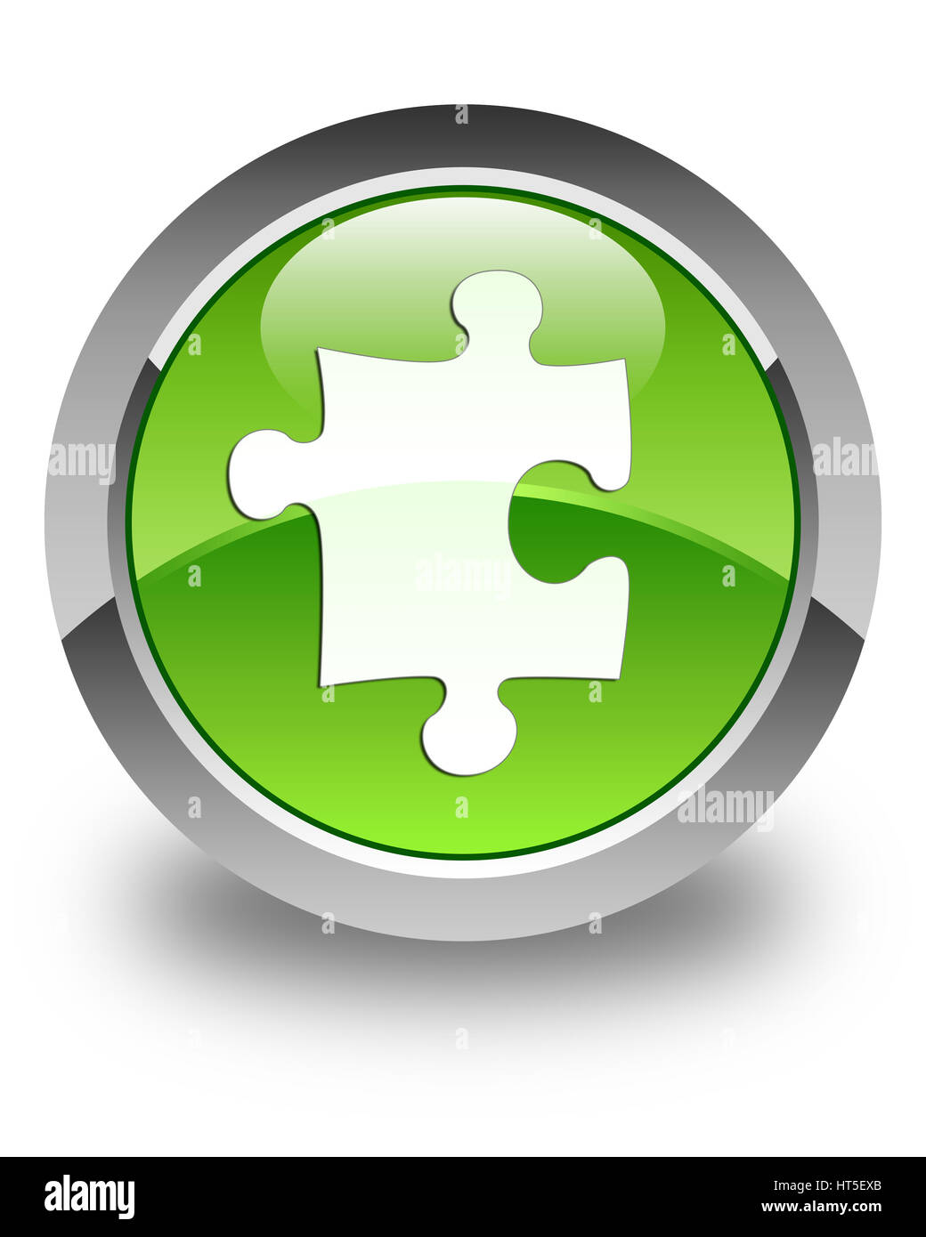 Puzzle button hi-res stock photography and images - Alamy