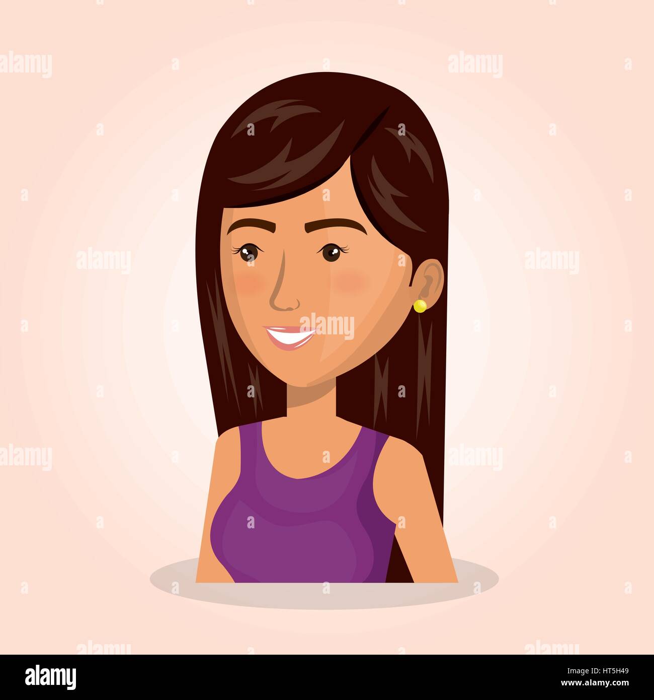 young woman lifestyle avatar Stock Vector Image & Art - Alamy