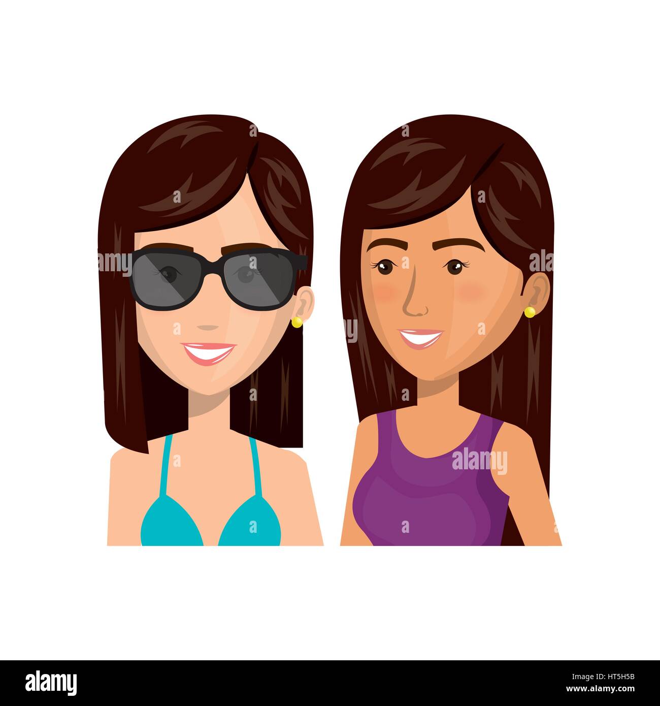young woman lifestyle avatar Stock Vector Image & Art - Alamy