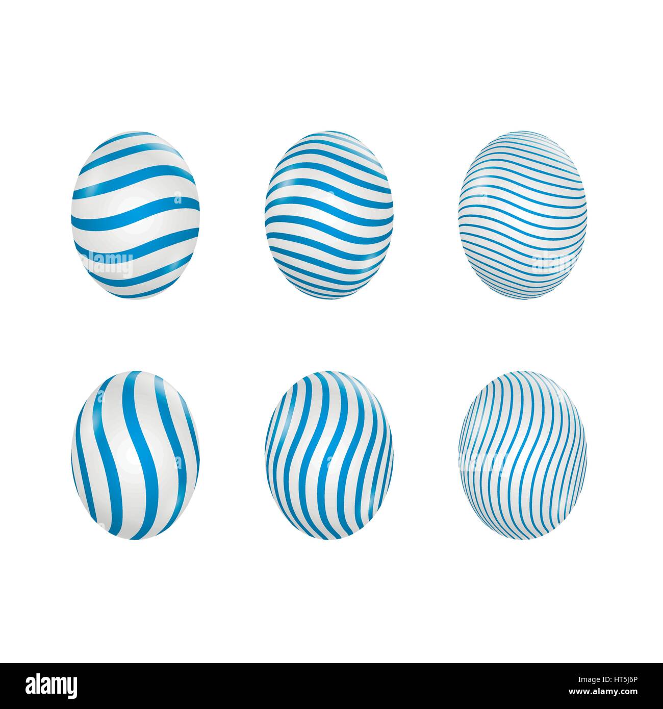 Easter eggs set Stock Vector Image & Art - Alamy