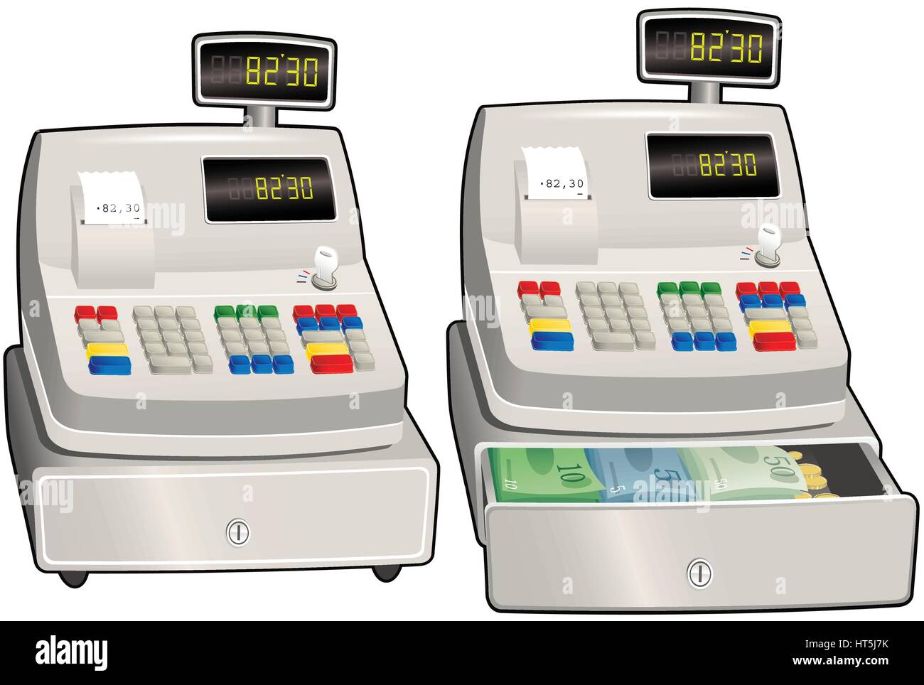 modern cash register