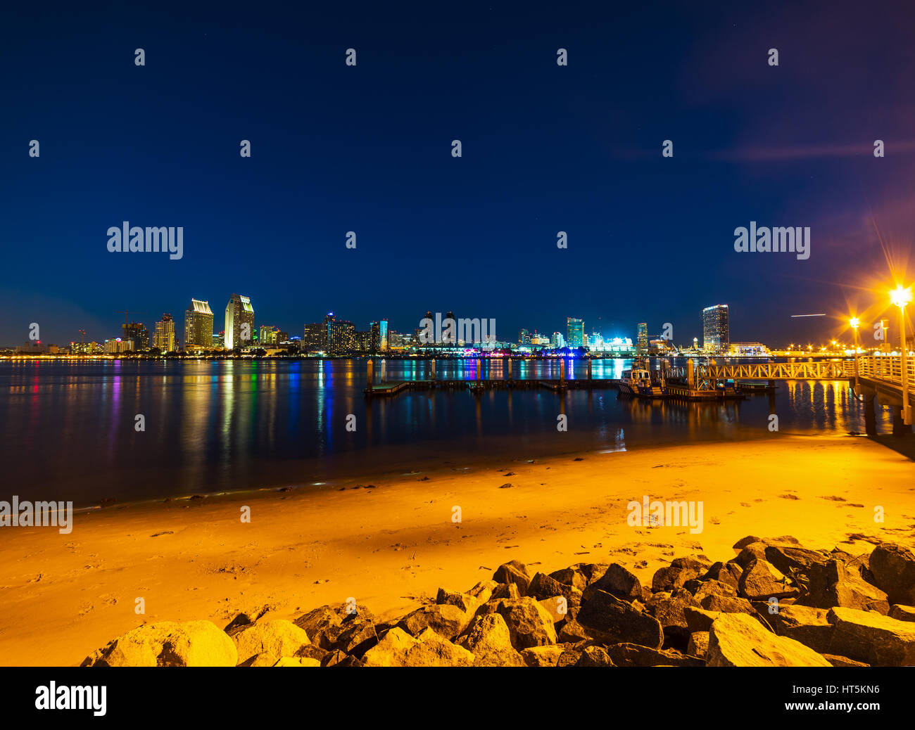 San diego night coronado bridge hi-res stock photography and images - Alamy