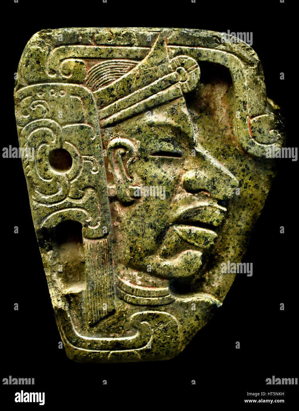Yugo stone yoke fragment ball players 13,1 x 10 x 24,5 cm Tajín Culture Classic Mexico - The Mayans - Maya Mesoamerican - Pre Columbian civilization  Central America ( 2600 BC - 1500 AD ) American Stock Photo