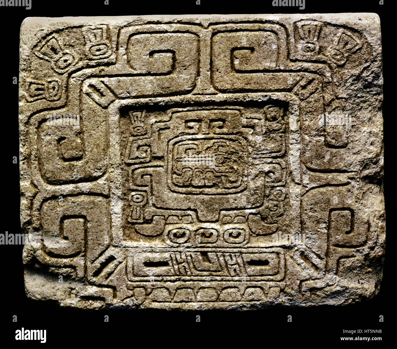 Stone plate 500 650 Mexico Tepeaca Zapotec (culture) stone 34 x 40 x