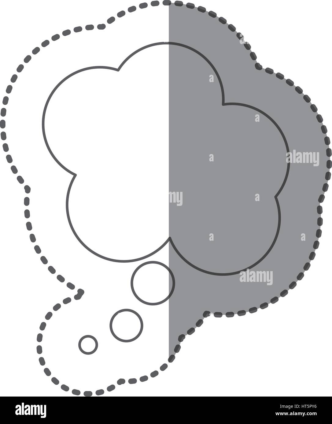 figure cloud chat bubble icon Stock Vector Image & Art - Alamy