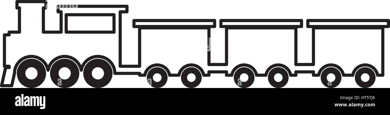 Steam train silhouette isolated icon stock vector image  art  alamy Steam train silhouette isolated icon stock vector image  art  alamy