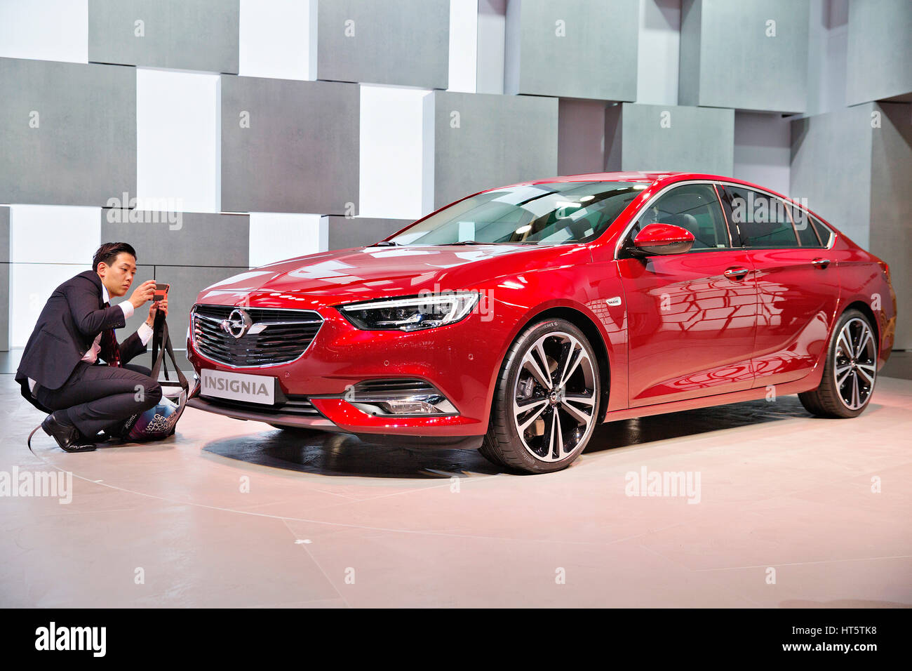 Opel Insignia Stock Photo