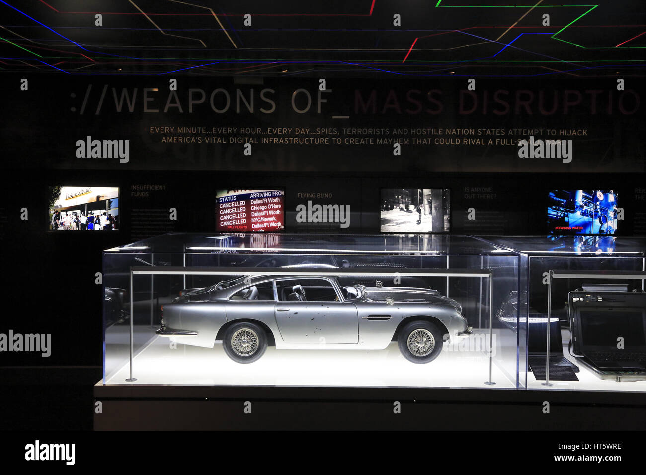 Exhibition at International Spy Museum.Washington D.C.USA Stock Photo