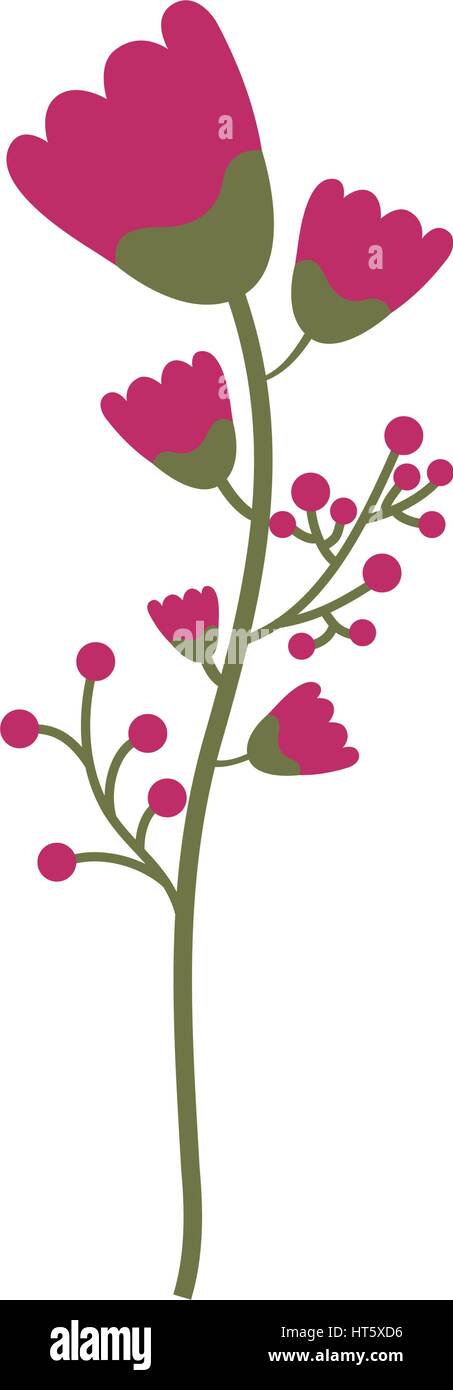 cute flower garden isolated icon Stock Vector Image & Art - Alamy