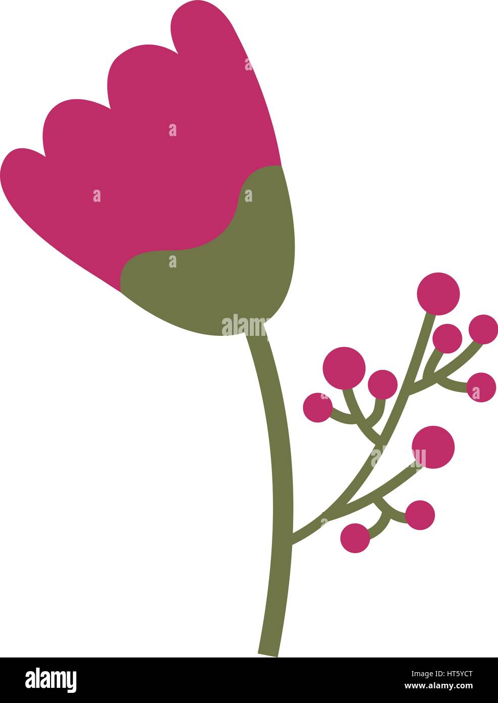 cute flower garden isolated icon Stock Vector Image & Art - Alamy