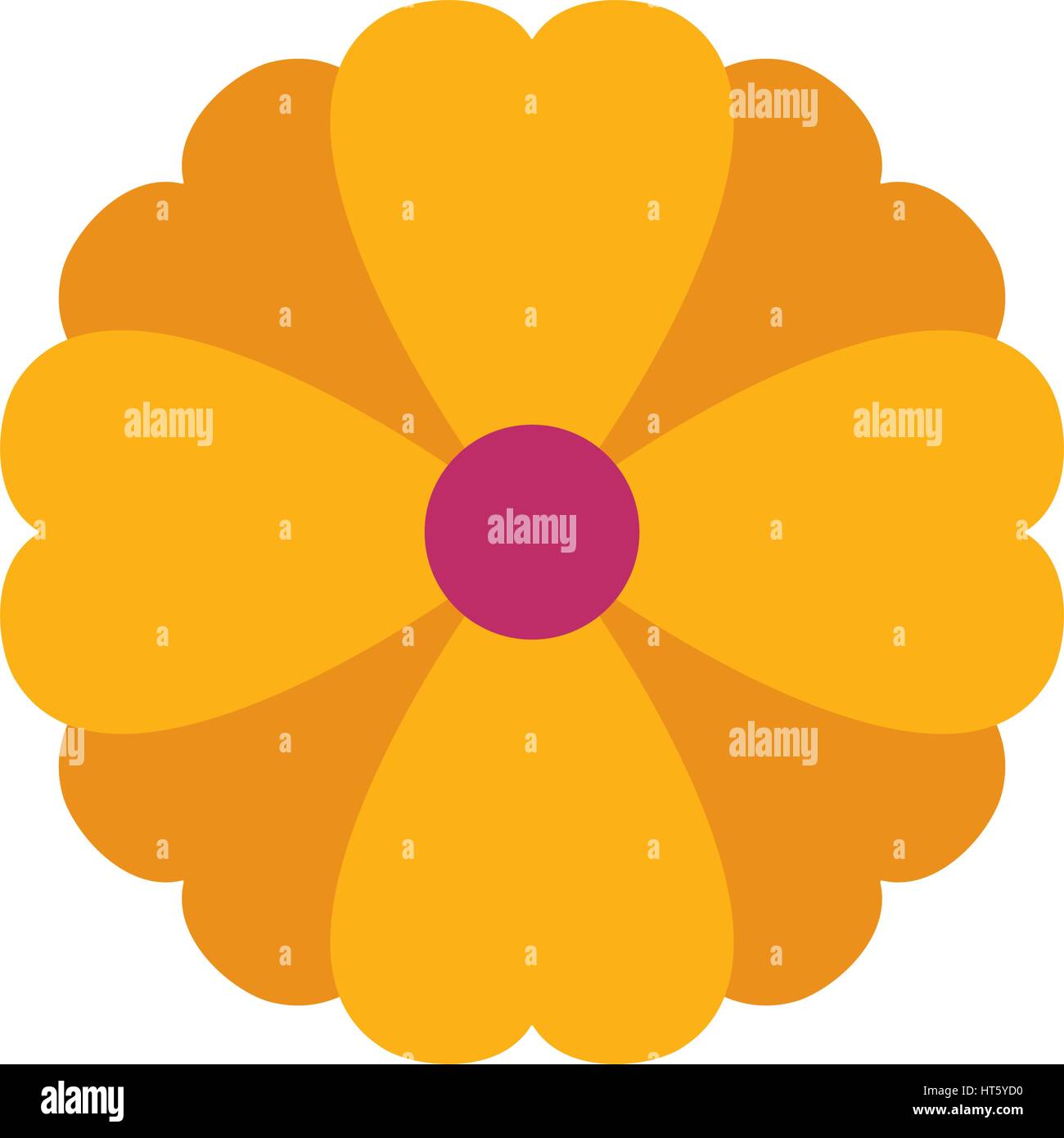 cute flower garden isolated icon Stock Vector Image & Art - Alamy