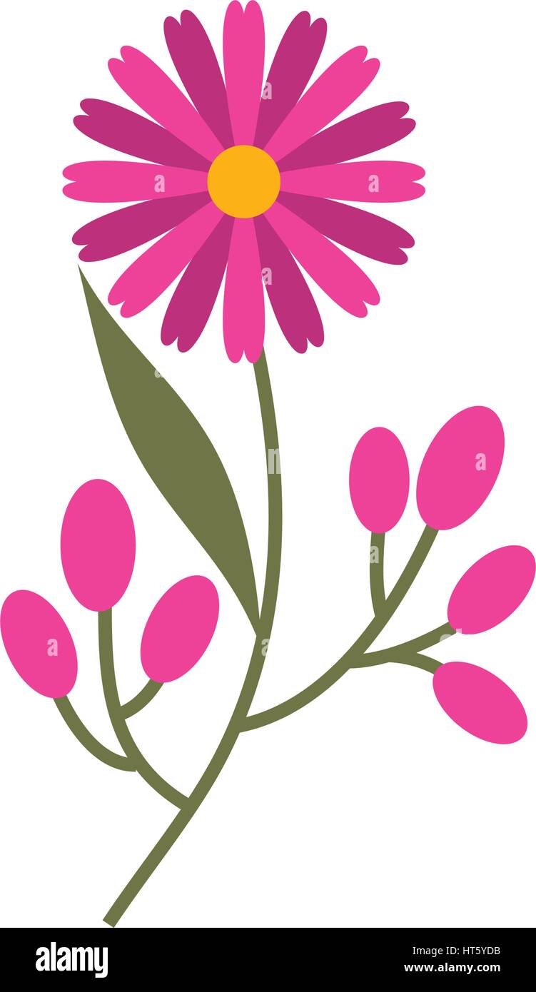 cute flower garden isolated icon Stock Vector Image & Art - Alamy